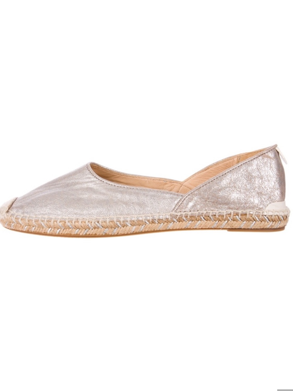 Rag & Bone Metallic Espadrille Flats